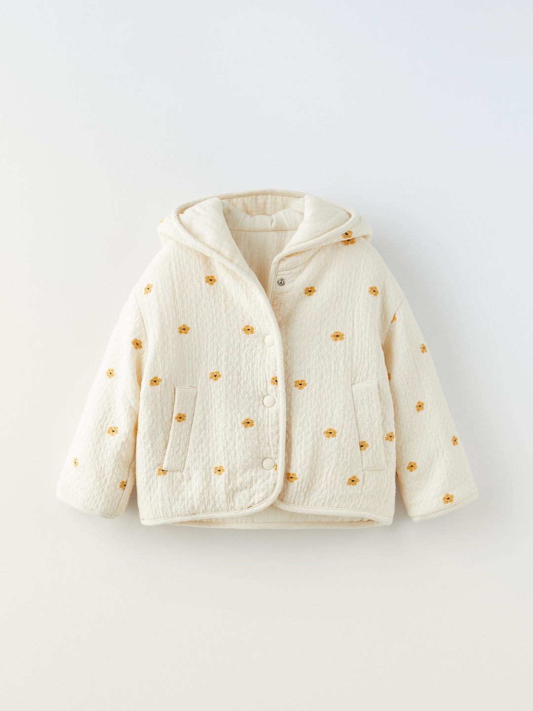 

ZARA Kids-Unisex Beige Jackets