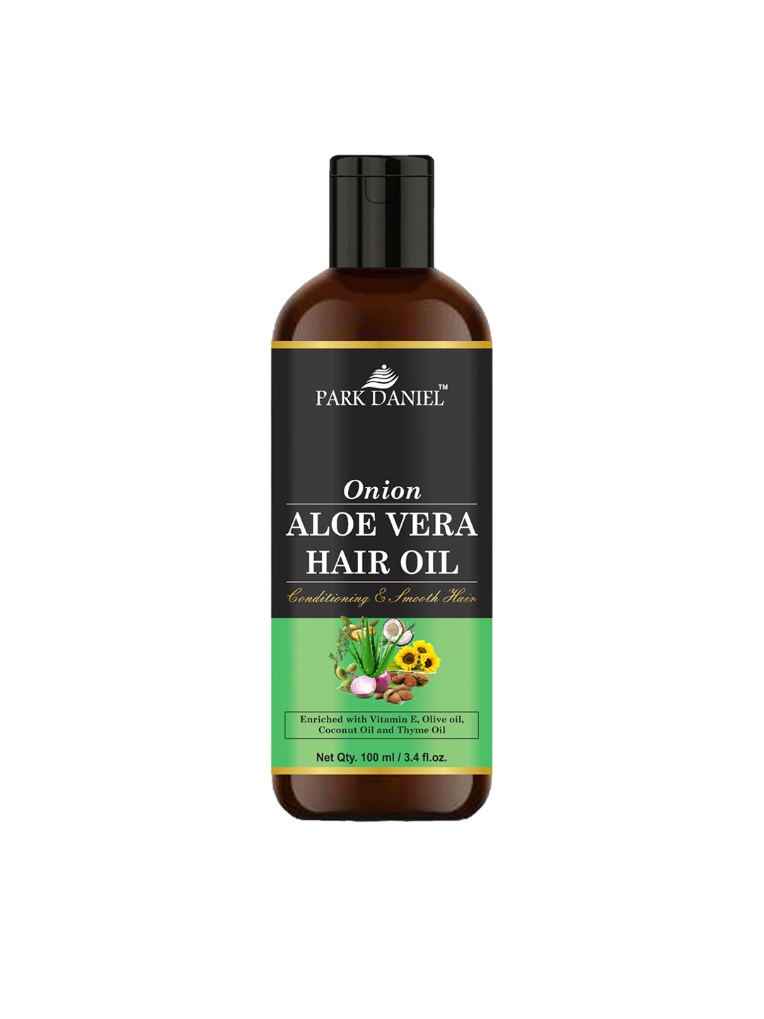 

Park Daniel Onion Aloe Vera Anti Hair Fall Hair Oil - 100 ml, Transparent