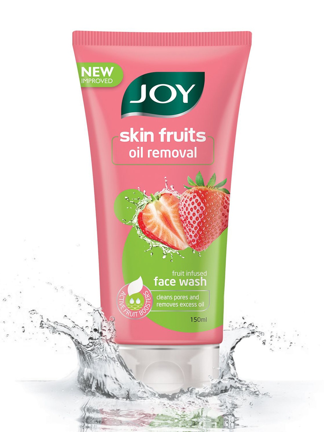 

JOY Skin Fruits Oil Removal Fruit Infused Face Wash - 150 ml, Red