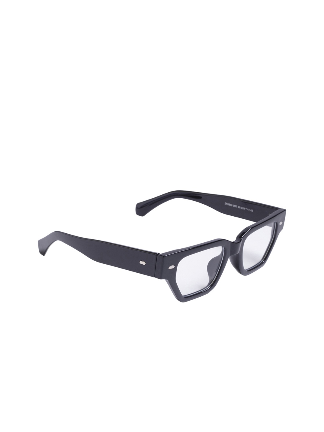 

DIMEH Women Cateye Sunglasses with UV Protected Lens SG-293, Transparent