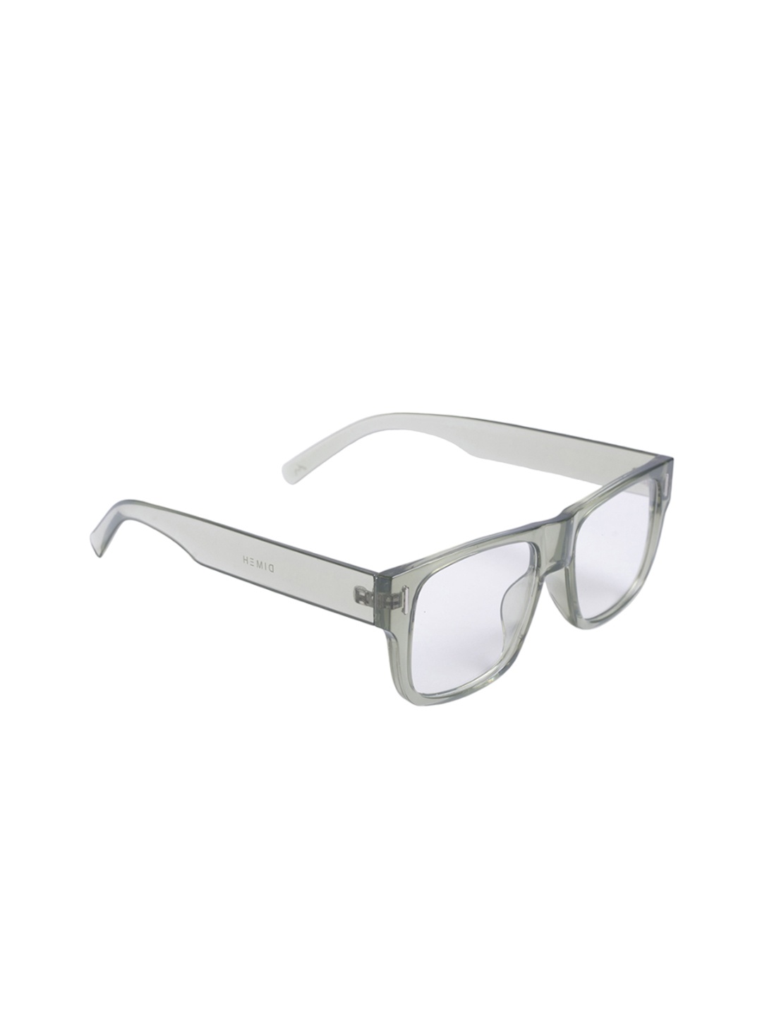 

Dimeh Unisex Rectangle Sunglasses with Uv Blu Ray Lens, Green