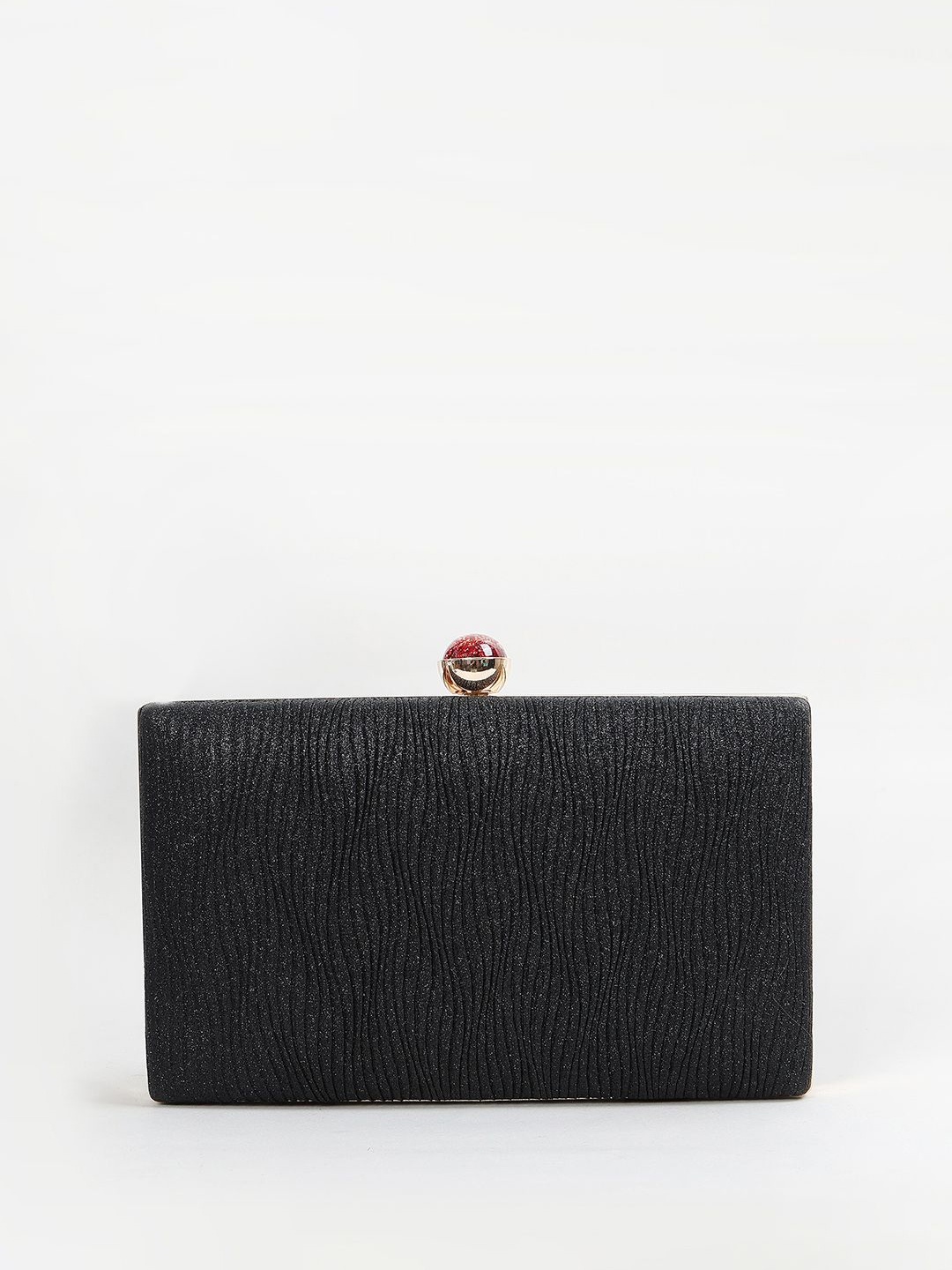 

CODE by Lifestyle Women Embellished Structured Handheld Bag, Black