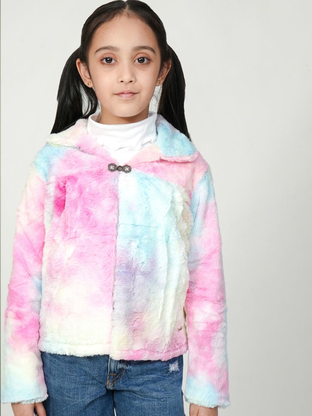 

PAMPOLINA Girls Printed Casual Sweatshirt, Pink