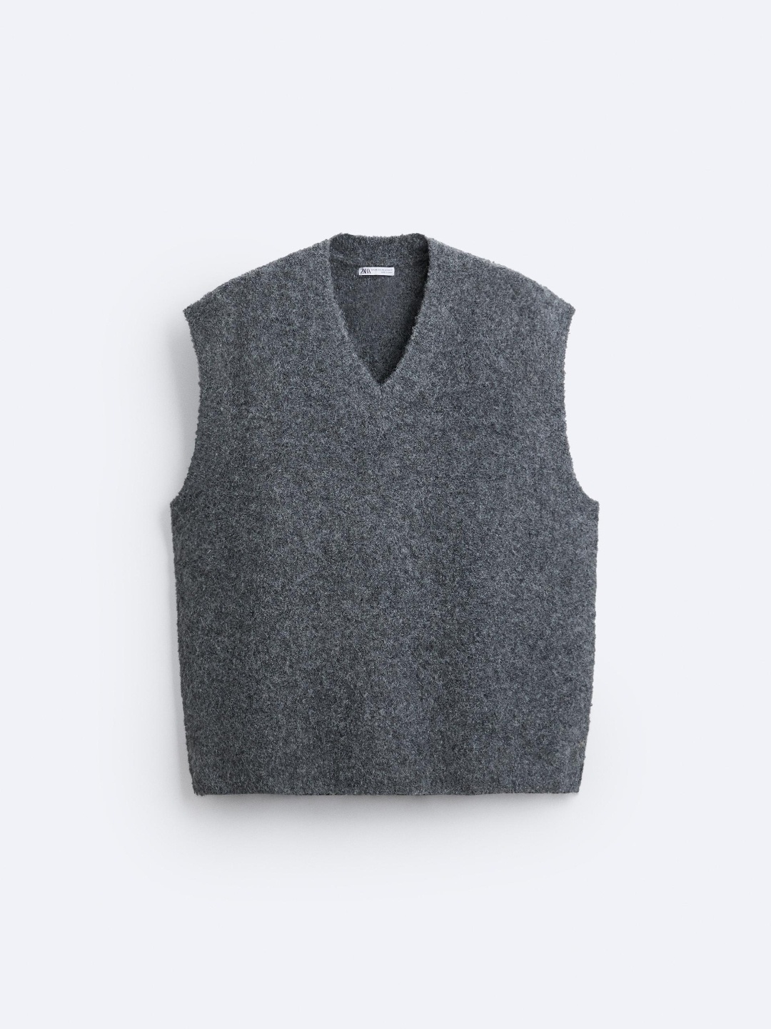 

ZARA Men Grey Waistcoat