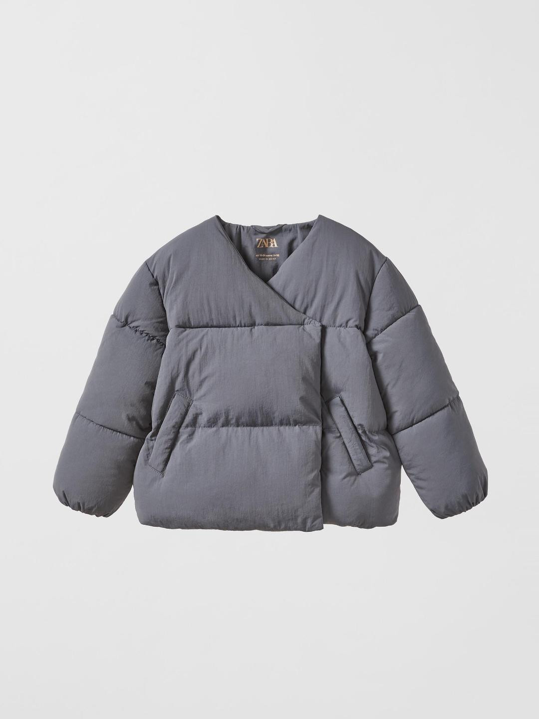 

ZARA Kids-Unisex Grey Jackets