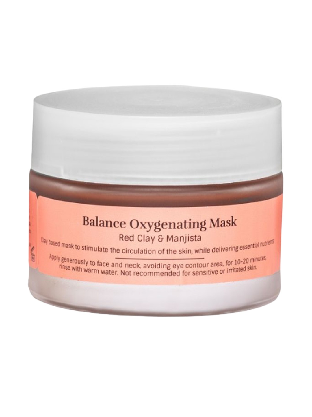 

Shankara Red Clay & Manjista Balance Oxygenating Mask - 50 ml, Gold