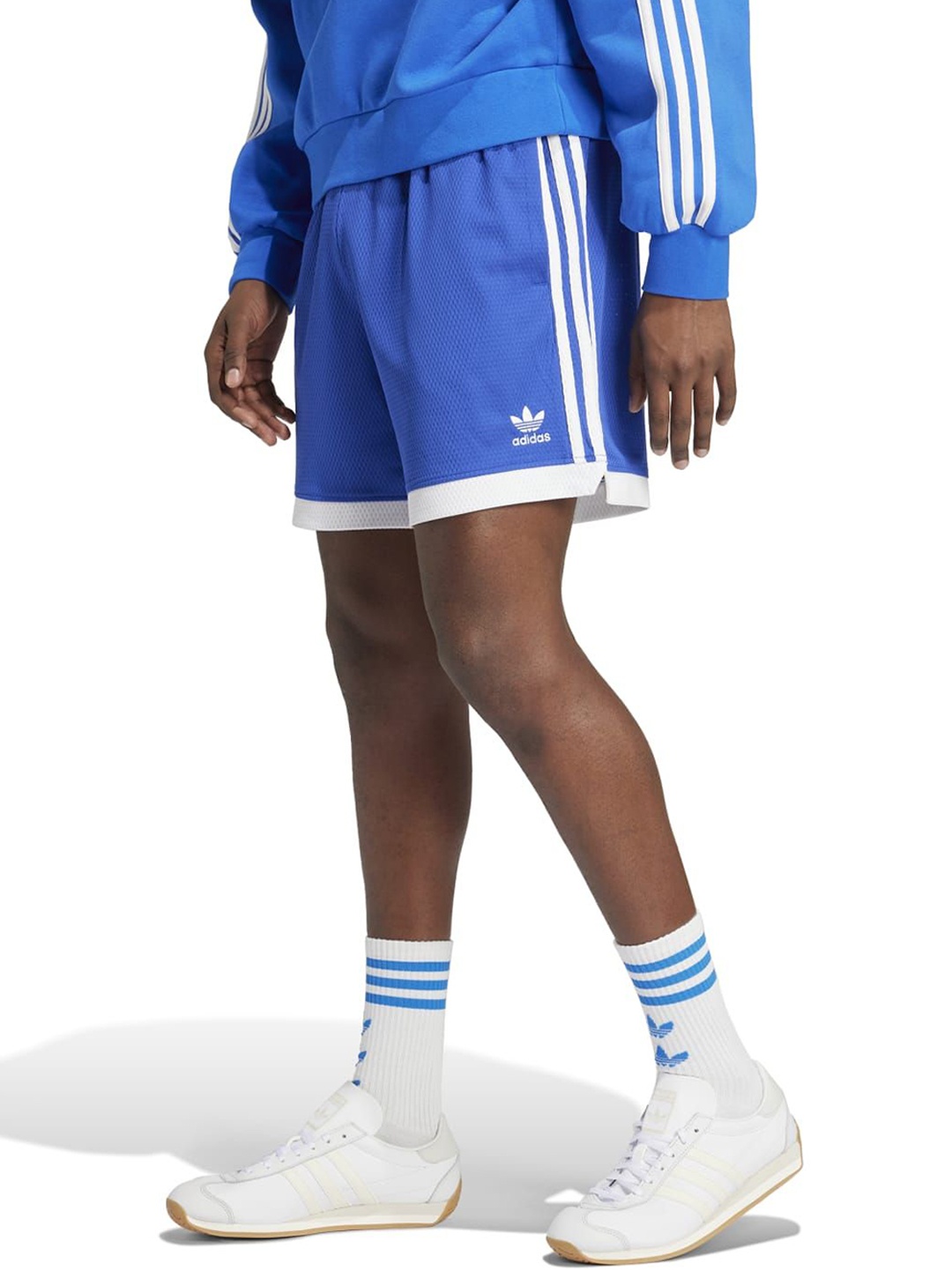 

ADIDAS Originals Men Mockeylet Sports Shorts, Blue