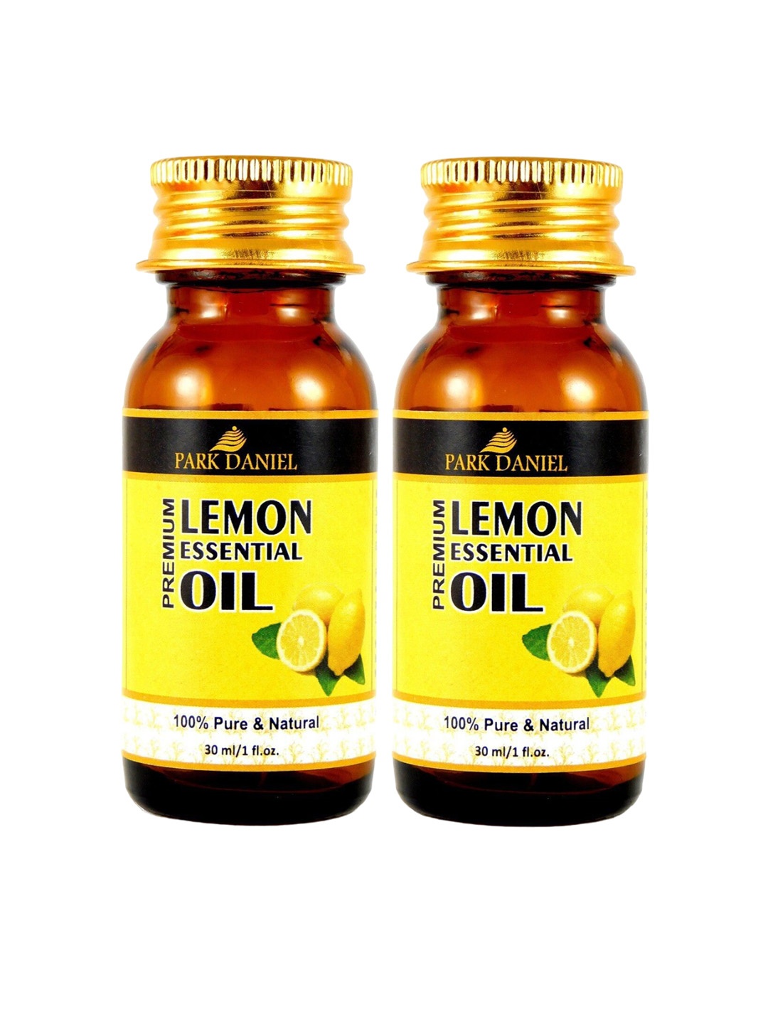 

Park Daniel Set Of 2 Premium Lemon Essential Oil - 30 ml Each, Transparent