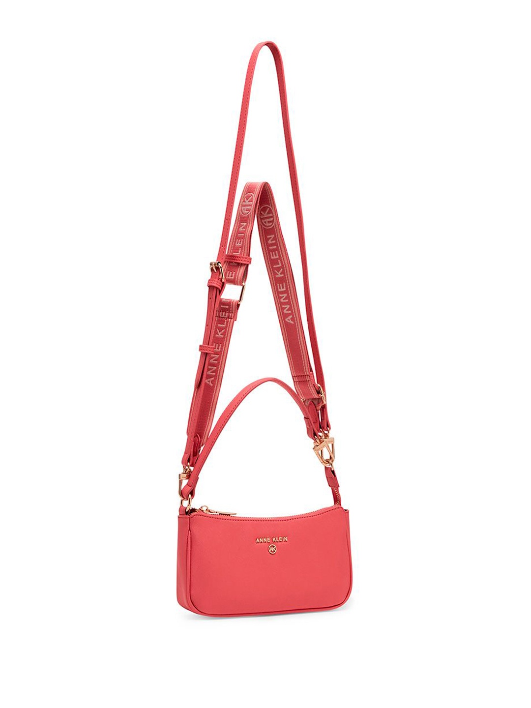 

ANNE KLEIN Women Solid Swagger Leather Sling Bag, Pink