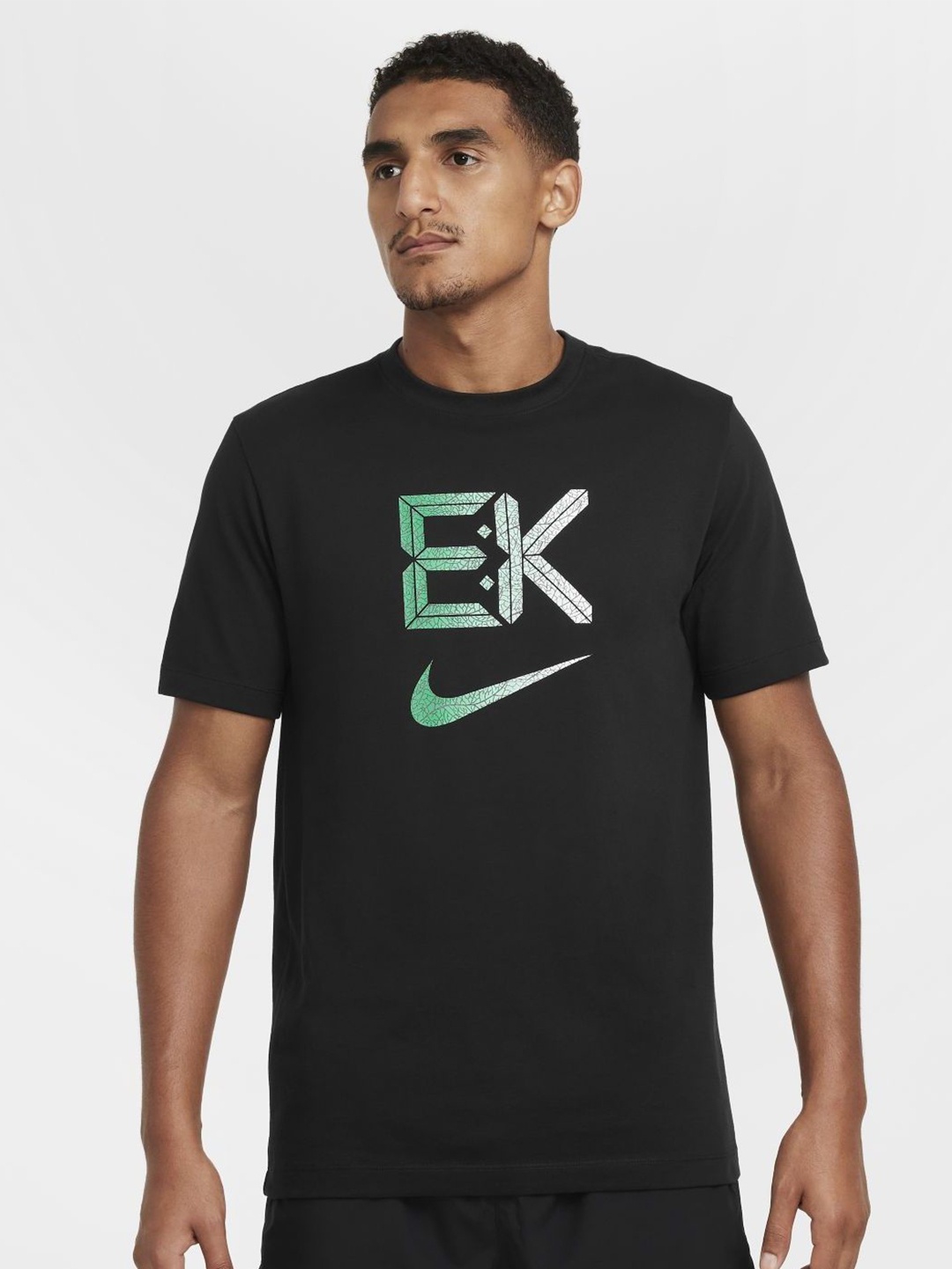 

Nike Men's Dri-Fit Running T-Shirt, Black