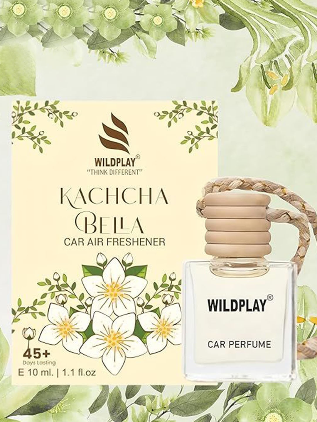 

WILDPLAY Kachcha Bella Car Air Freshener - 10 ml, Yellow