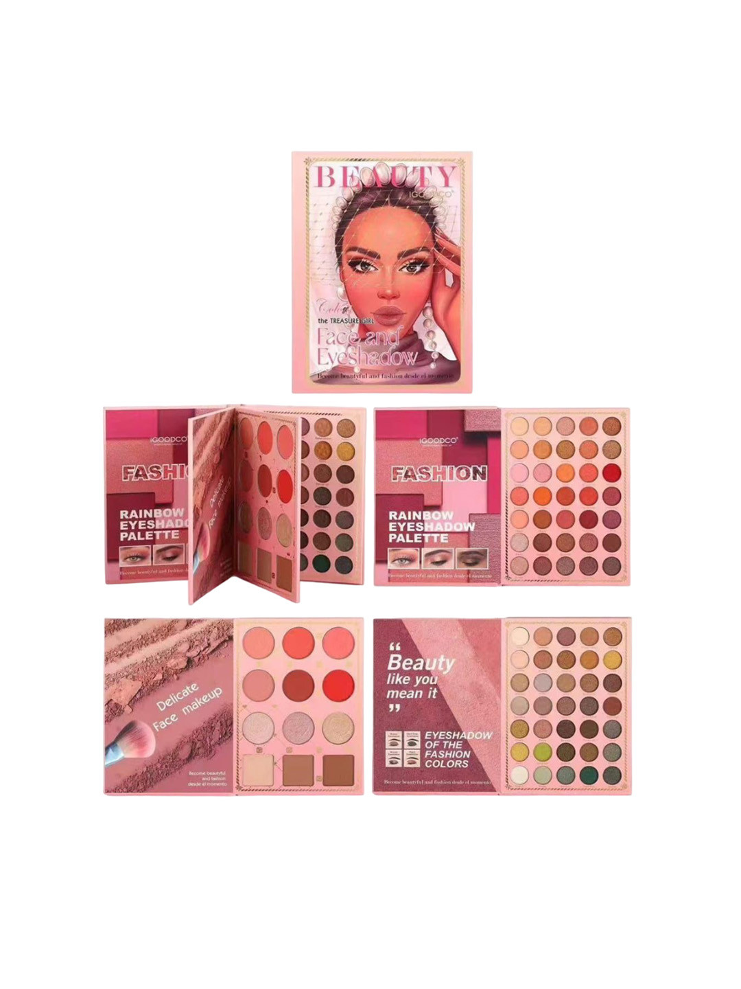 

RANORE Rainbow Book Palette- 300g, Red