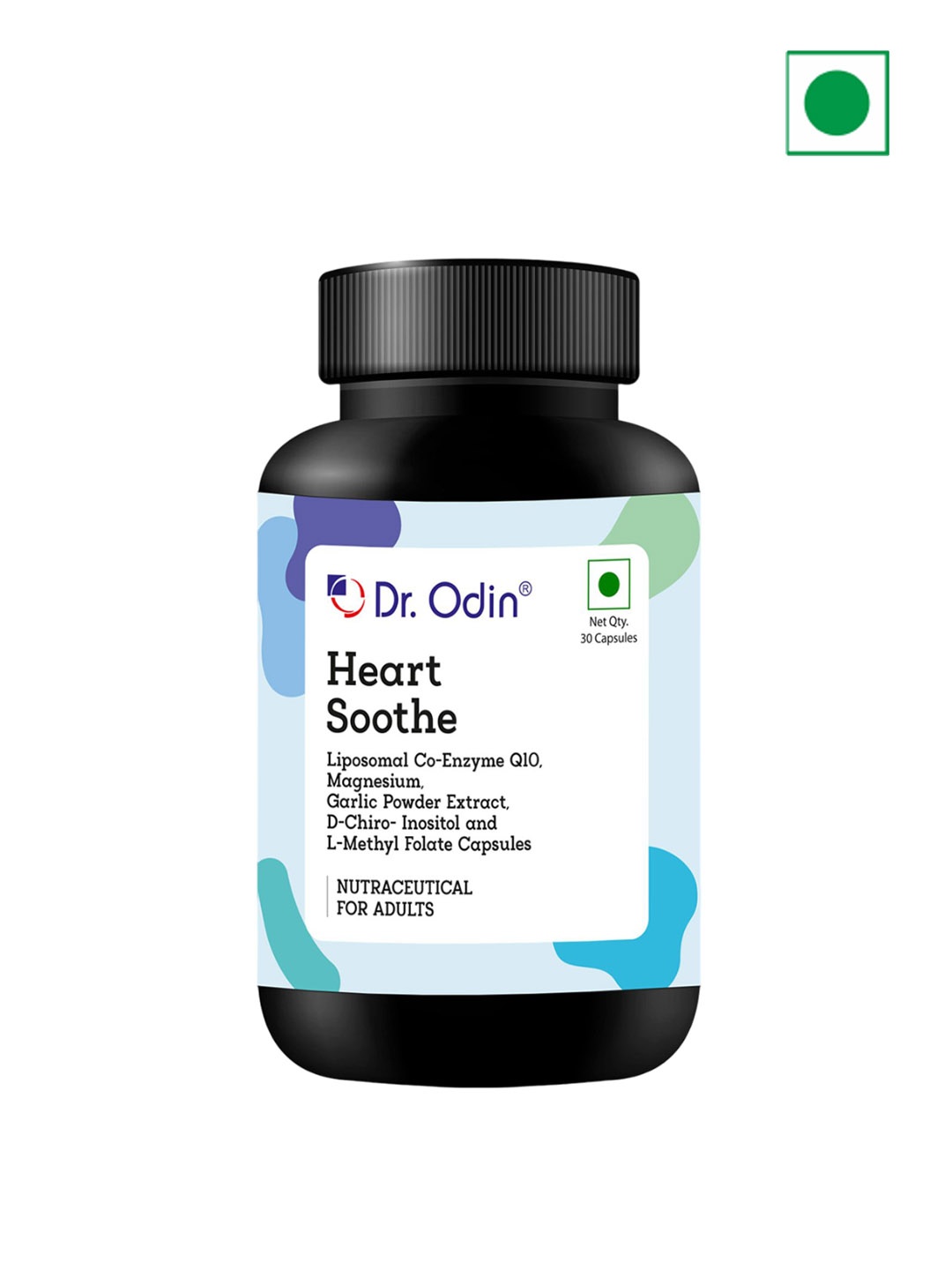 

Dr. Odin Heart Soothe Tablets- 30 Capsules, White