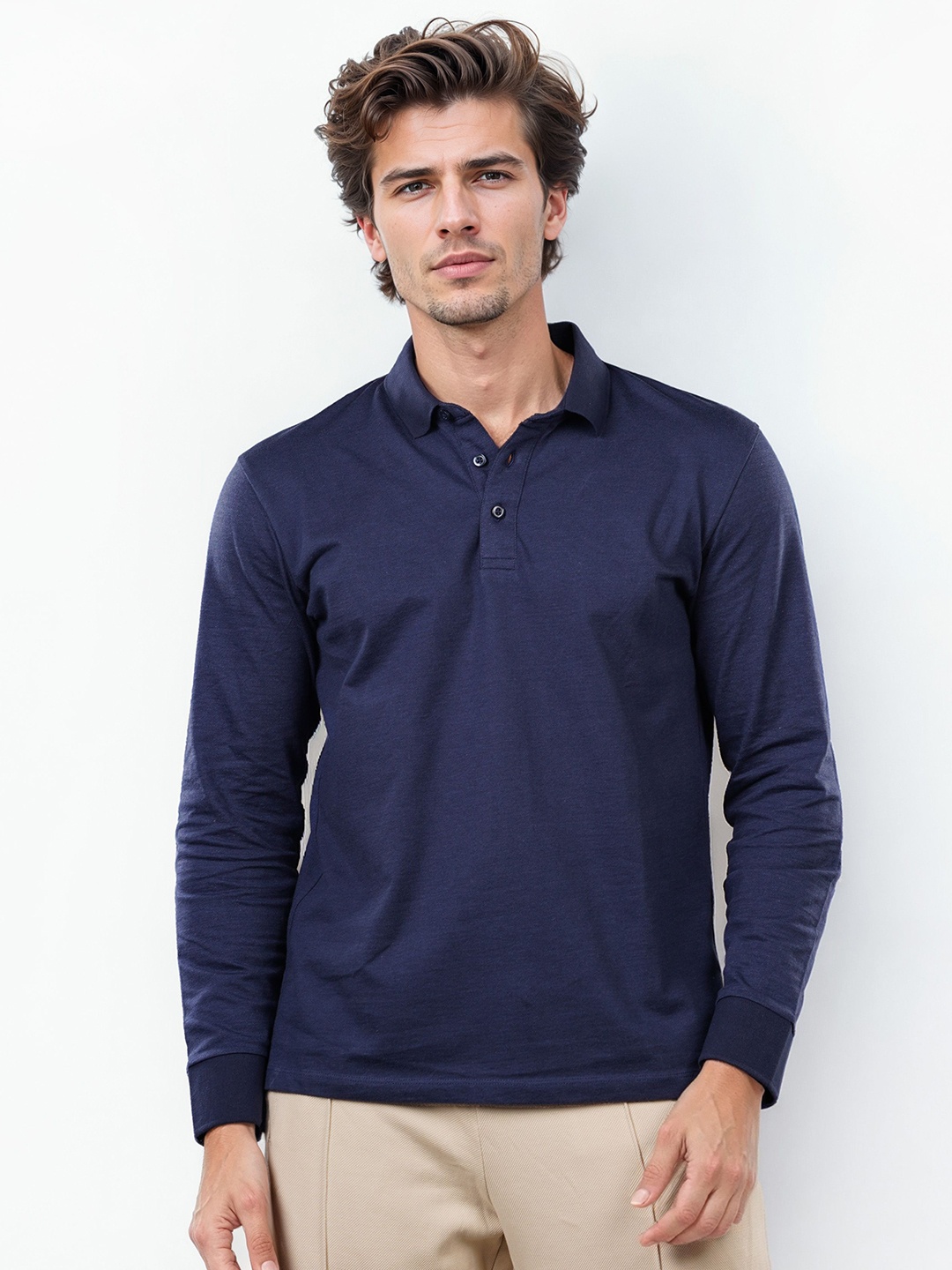 

Celio Men Polo Collar Pockets T-shirt, Navy blue