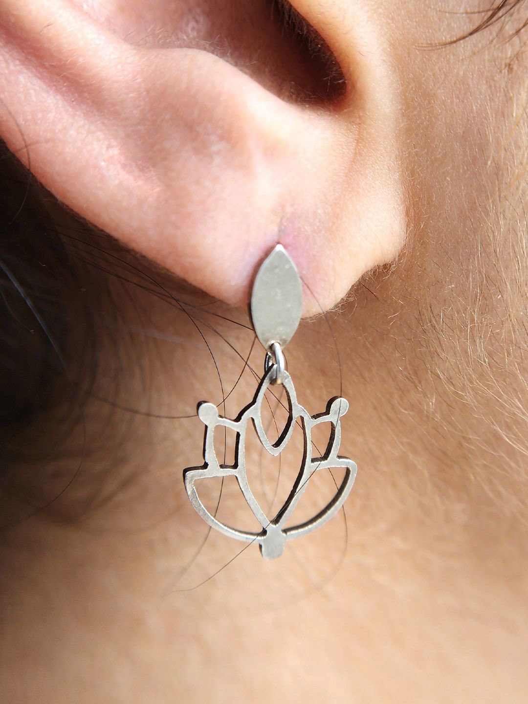 

Goldnera 925 Sterling Silver Quirky Drop Earrings