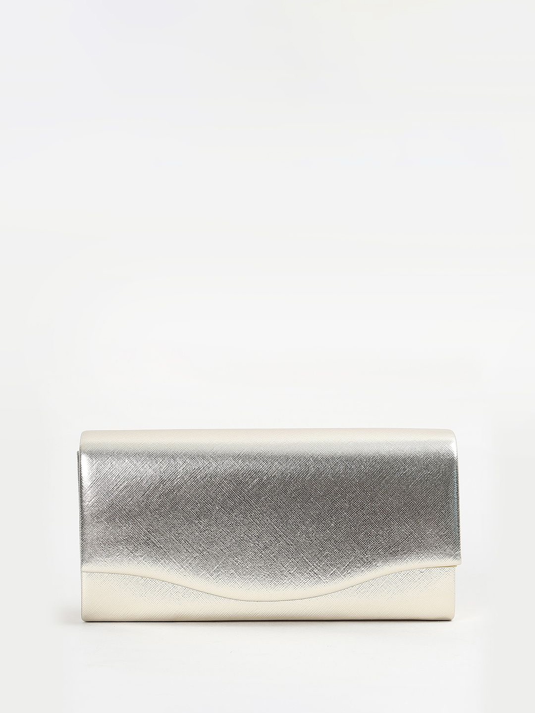 

CODE by Lifestyle Women Embellished Structured Handheld Bag, Silver