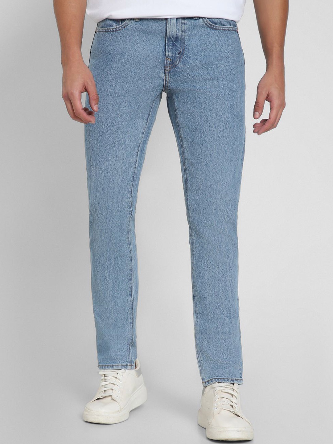 

AMERICAN EAGLE OUTFITTERS Men Skinny Fit Mid-Rise Jeans, Blue