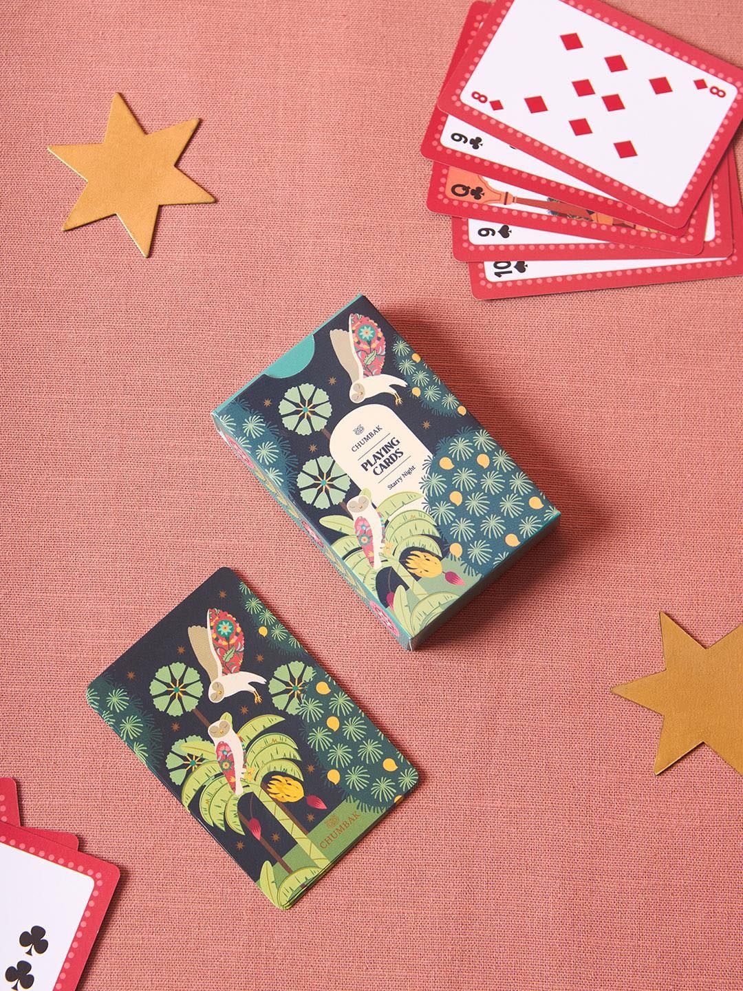 

Chumbak Starry Night Playing Cards, Blue