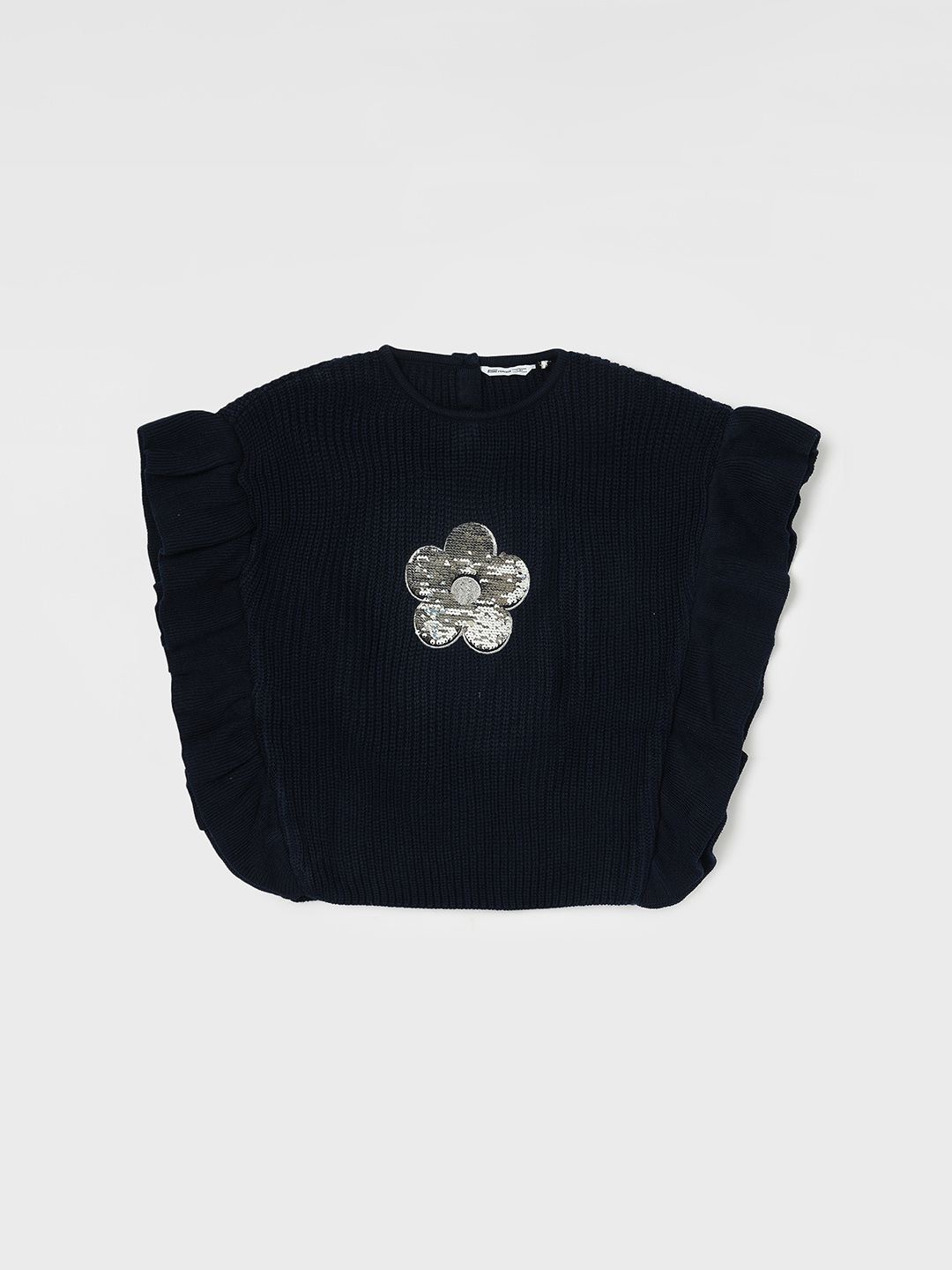 

Fame Forever by Lifestyle Girls Floral Pullover, Blue