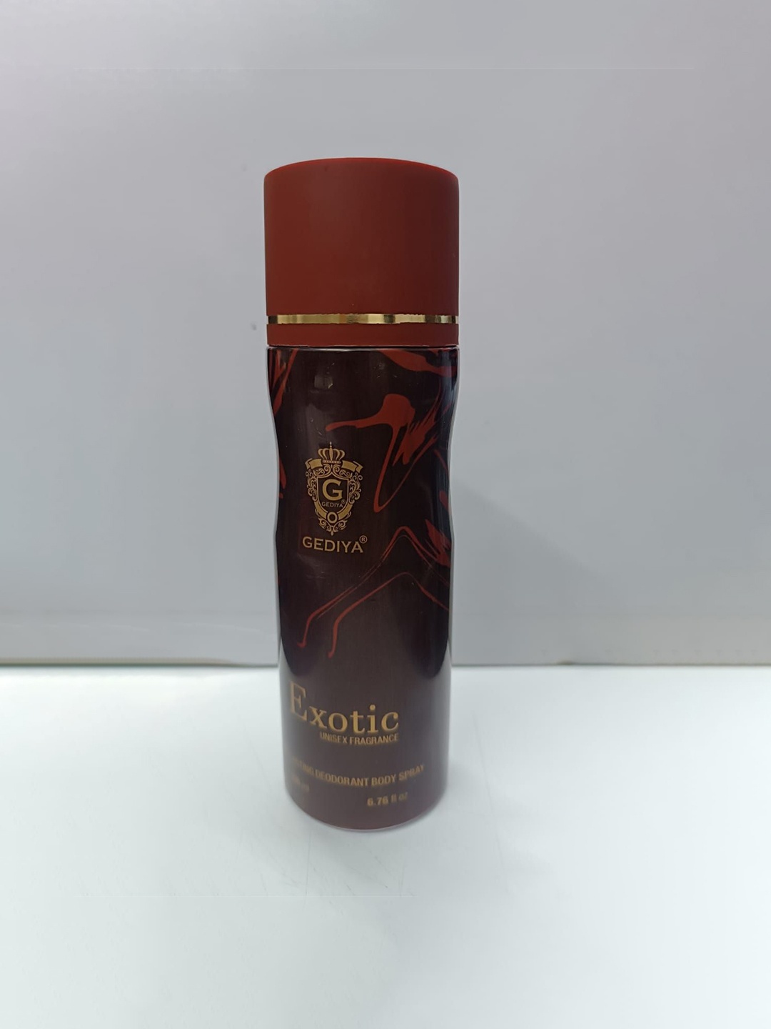 

GEDIYA Exotic Long Lasting Deodorant Body Spray - 200 ml, Red