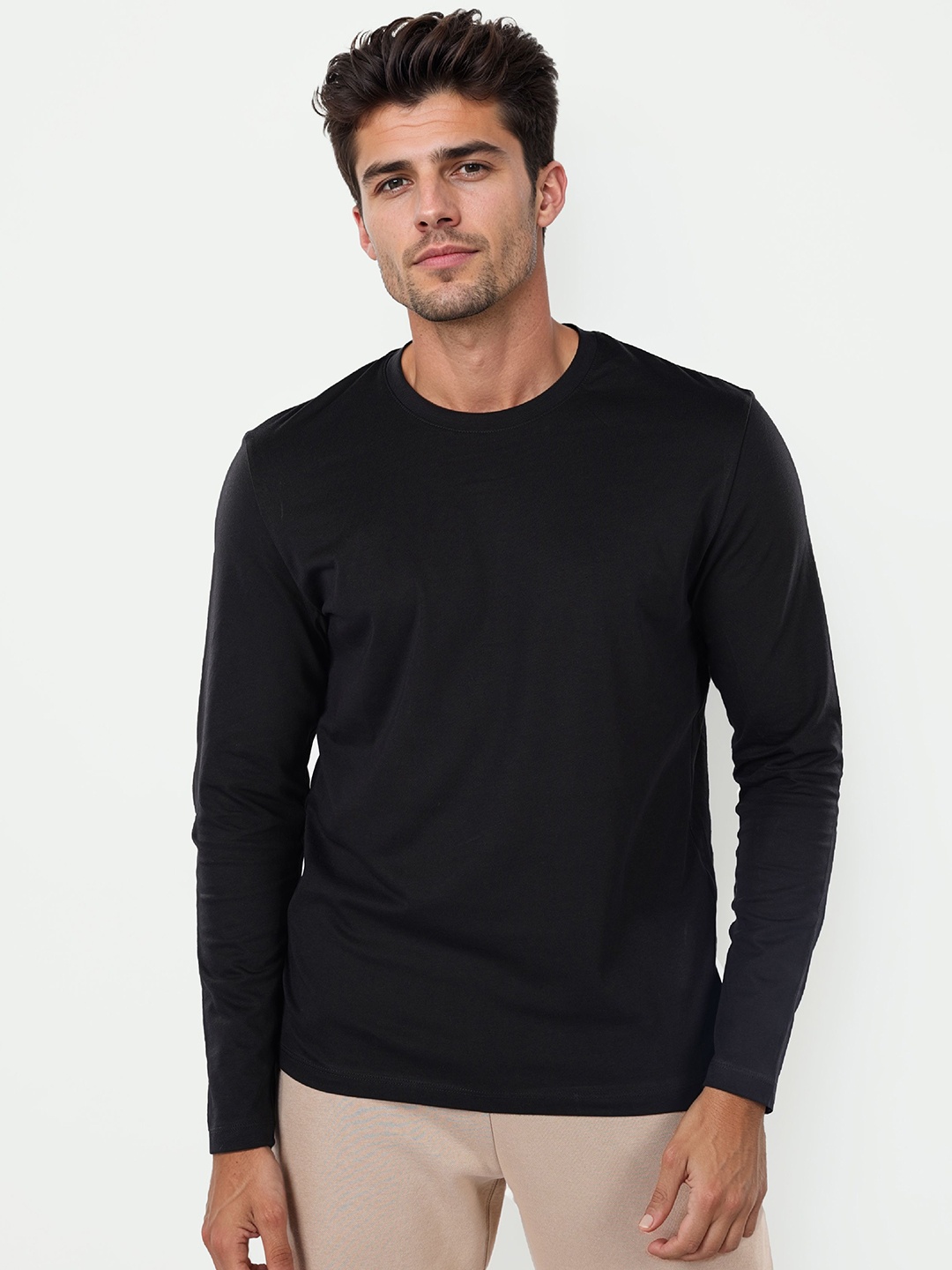 

Celio Men Applique T-shirt, Black