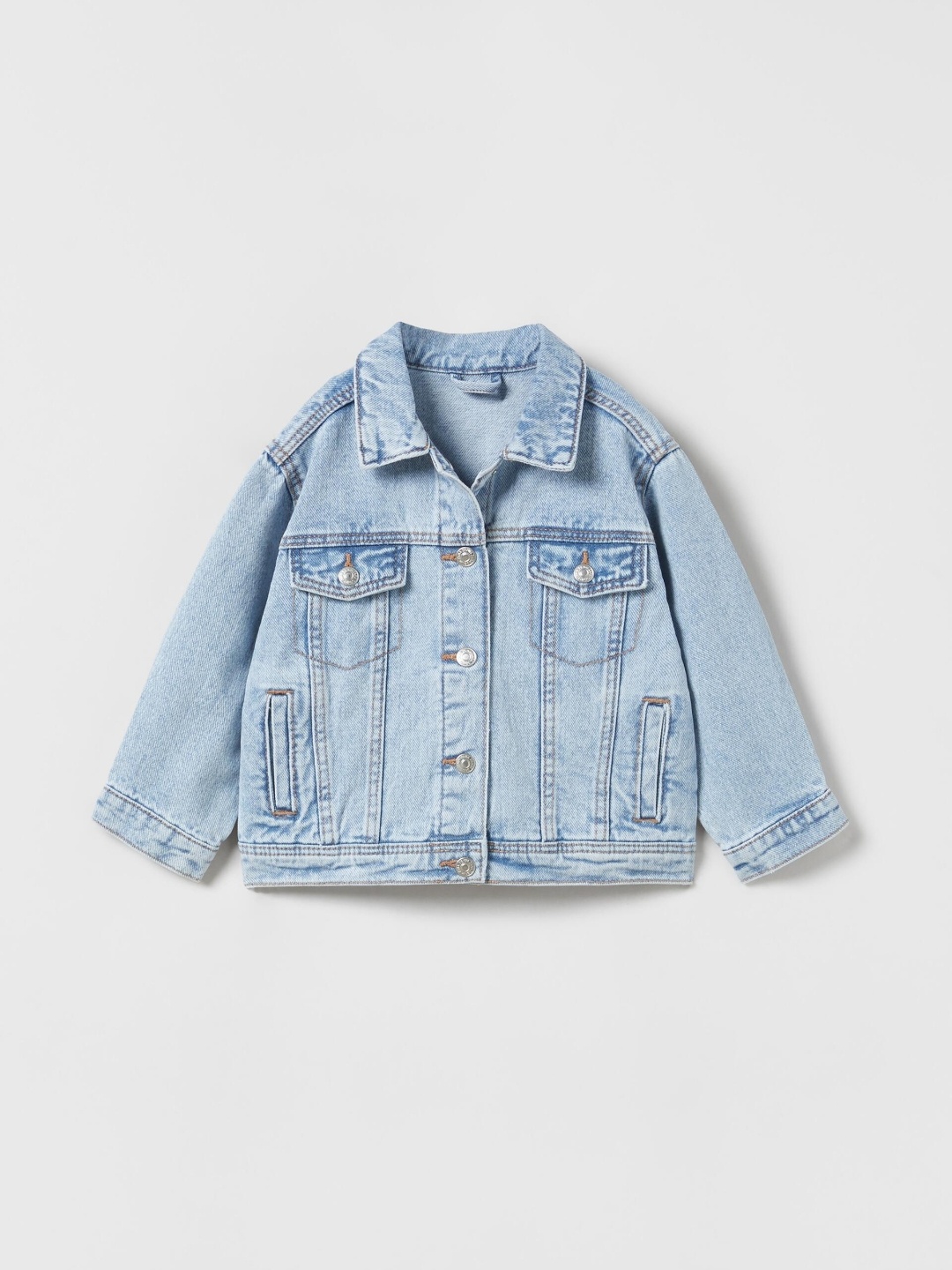 

ZARA Kids-Unisex Blue Jackets