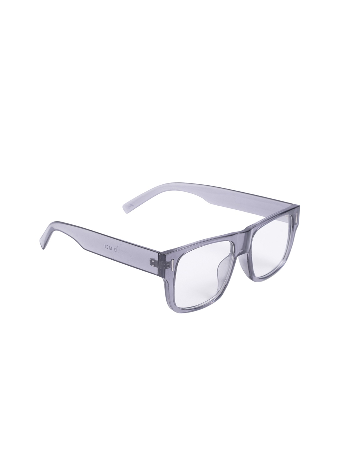 

DIMEH Unisex Rectangle Sunglasses with UV Blu Ray Lens, Grey