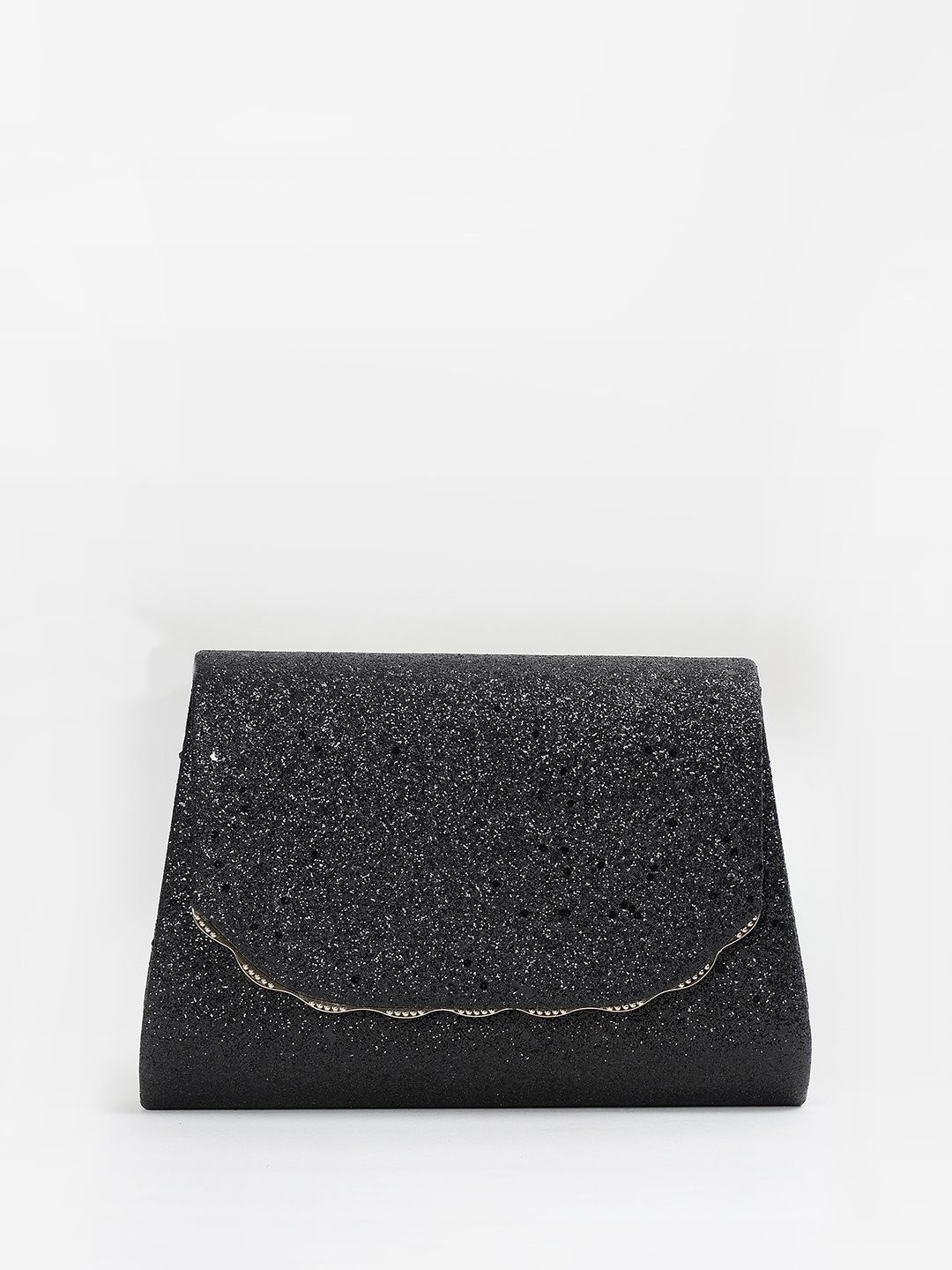 

CODE by Lifestyle Women Embellished Structured Handheld Bag, Black
