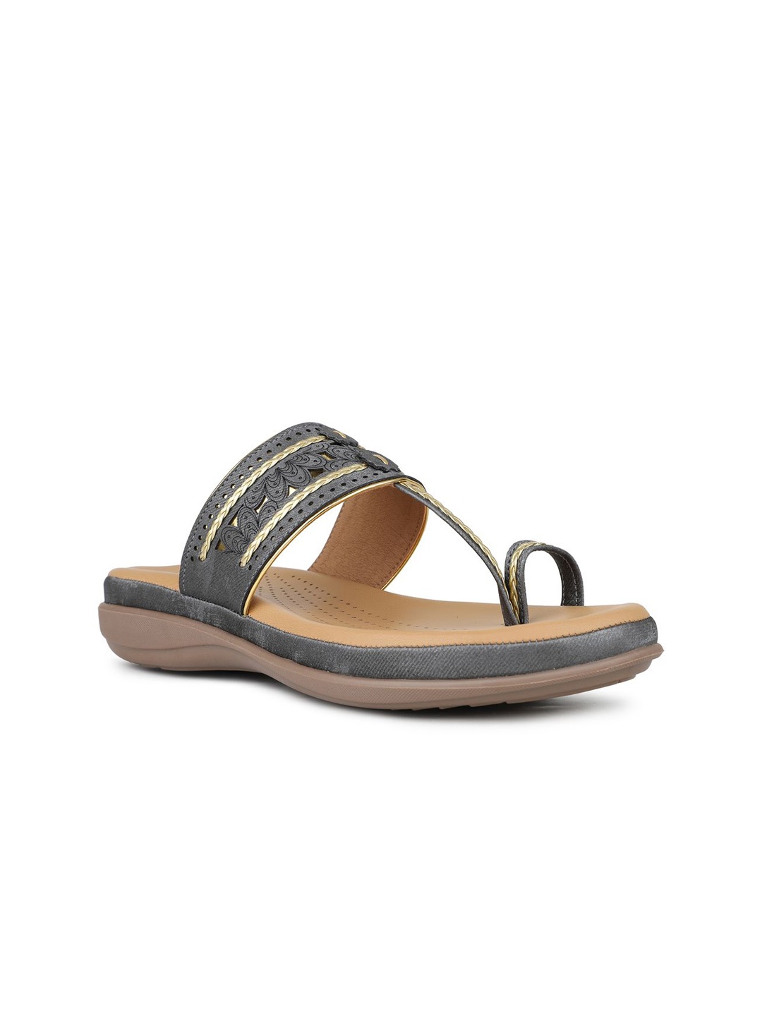 

Inc 5 Women Ethnic Fashion Flats, Grey