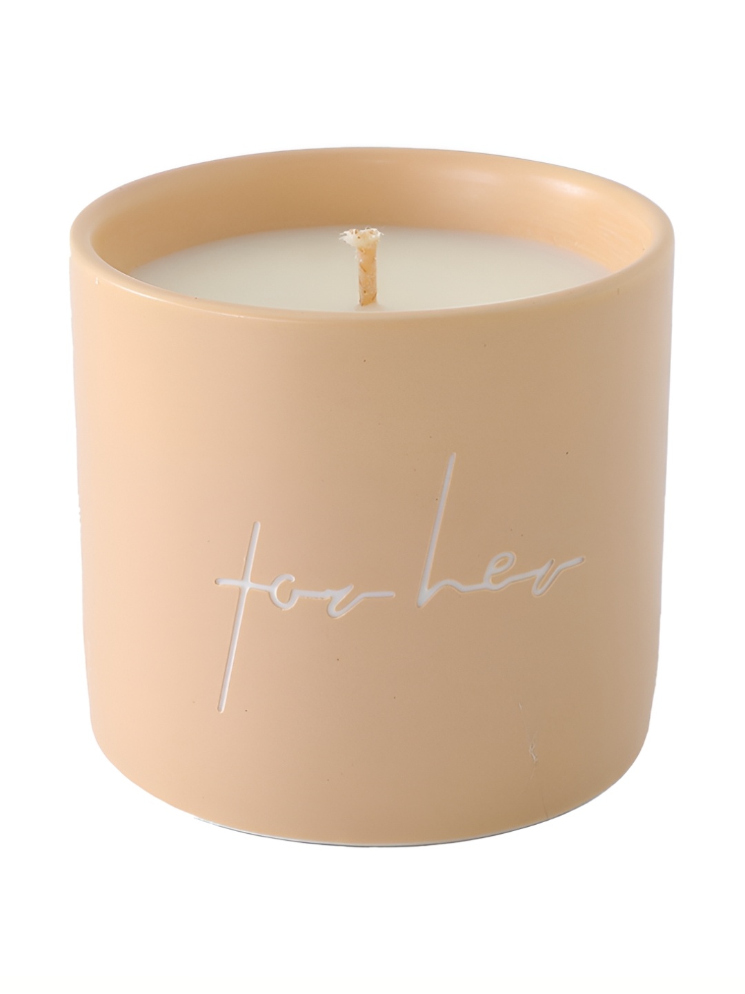 

andMe Pink & White Lime Basil Tangerine Aroma Scented Jar Candle
