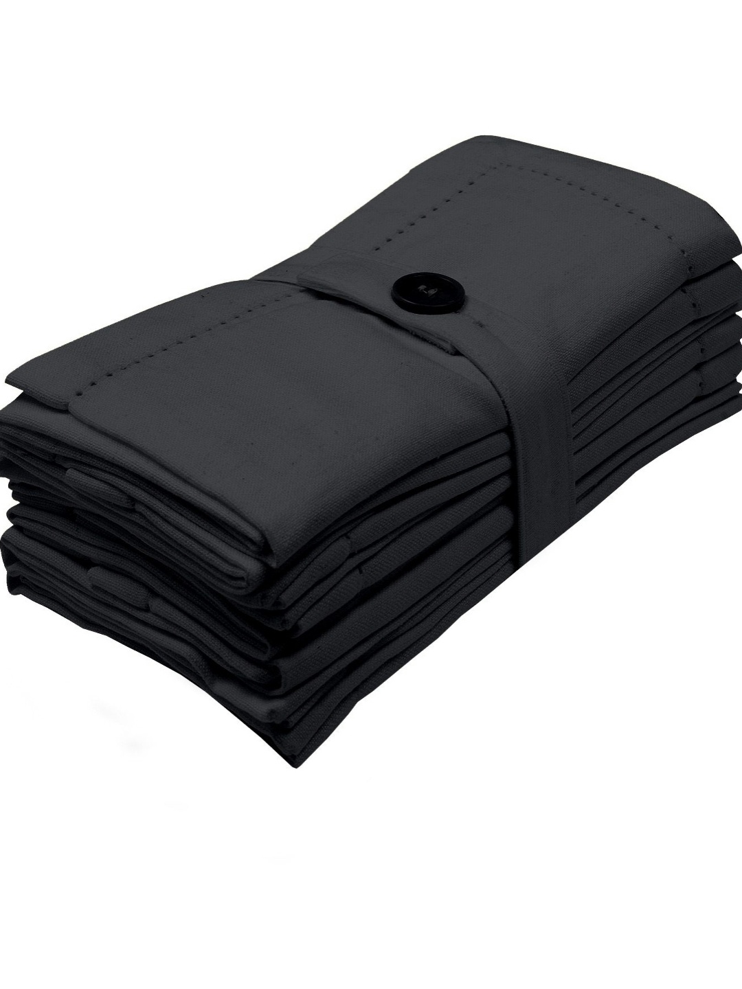 

Lushomes Black 6 Pieces Cotton Table Placemats