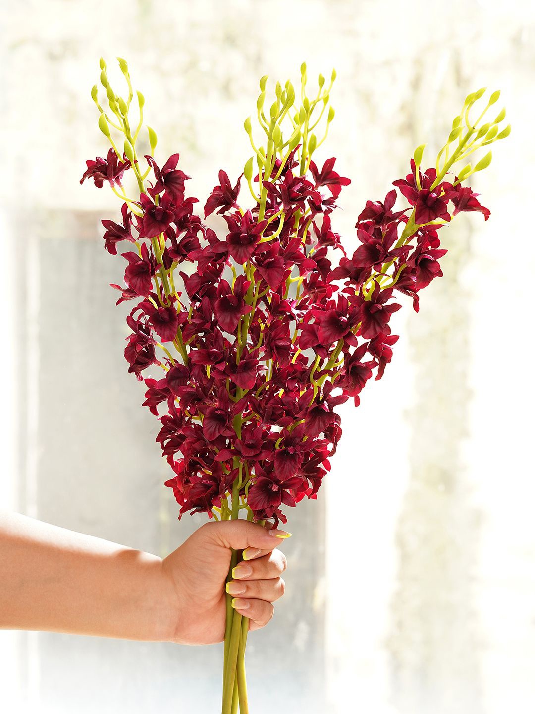 

Pure Home and Living Purple Orchid Artificial Flower