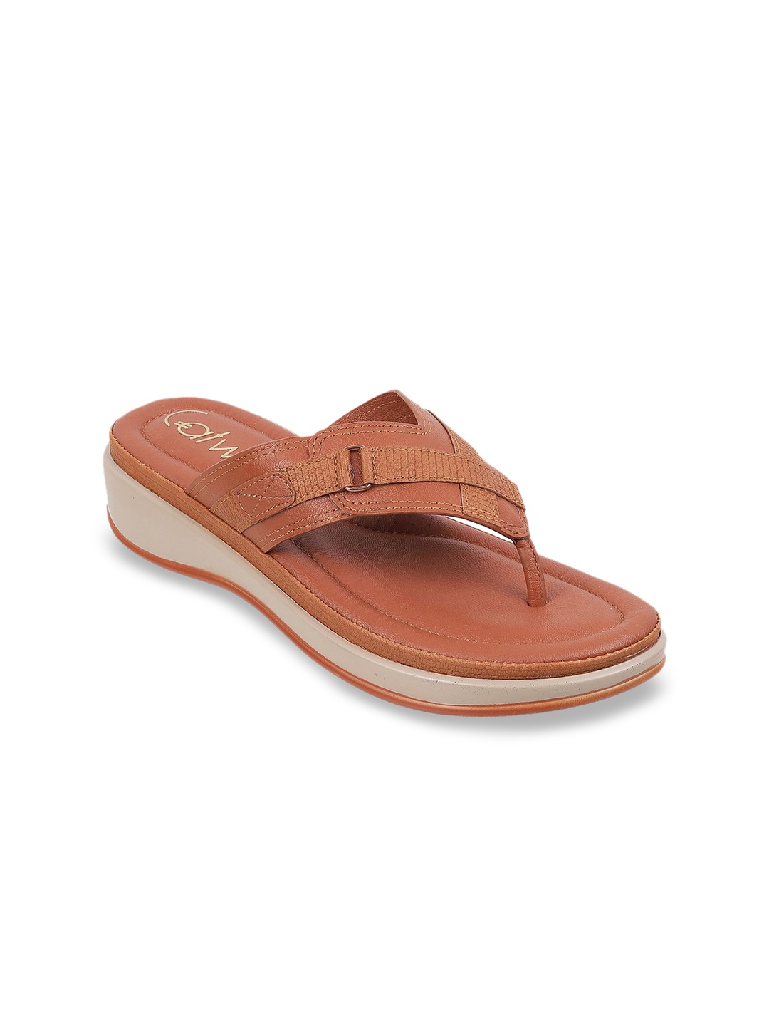 

Catwalk Women Open Toe Comfort Sandals, Tan