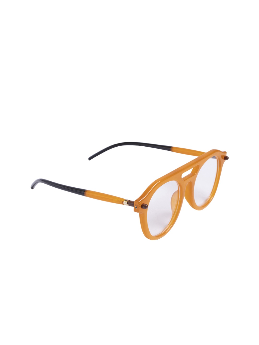 

Dimeh Unisex Round Sunglasses with Uv Protected Lens, Orange