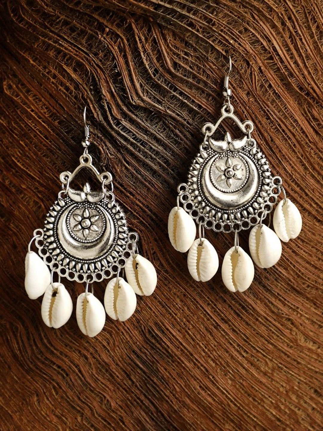 

CARDINAL Contemporary Drop Earrings, Silver