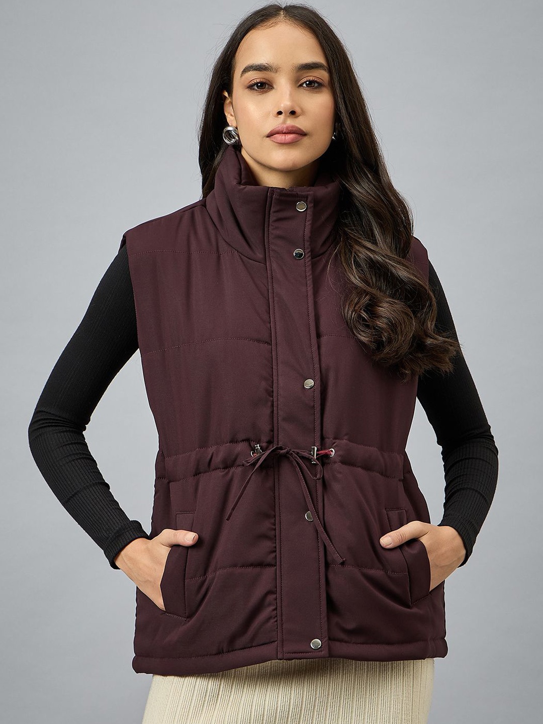 

Club York Women Lightweight Quilted Jacket, Maroon