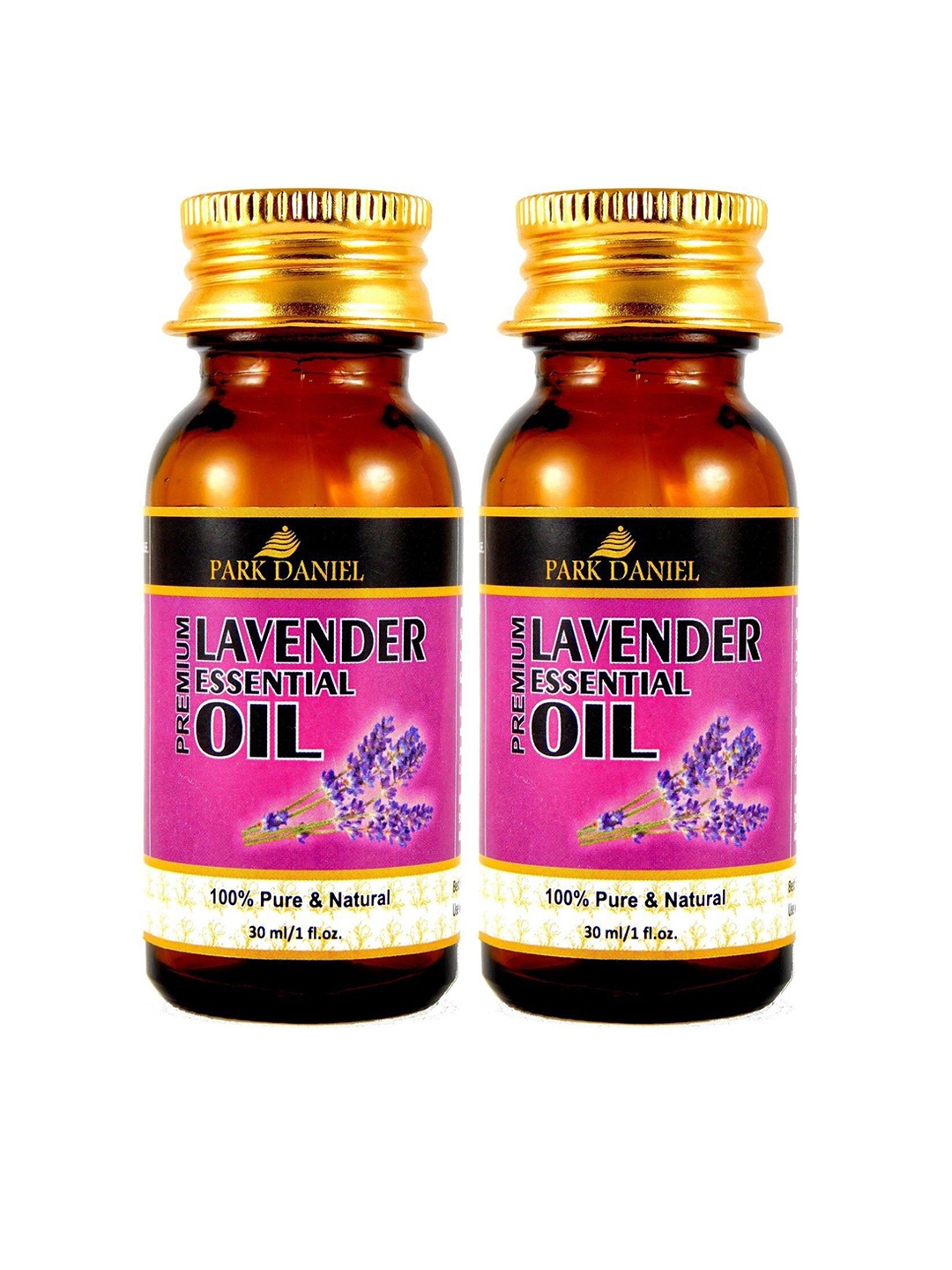 

Park Daniel Set Of 2 Lavender Essential Hair Oil- 30ml Each, Brown