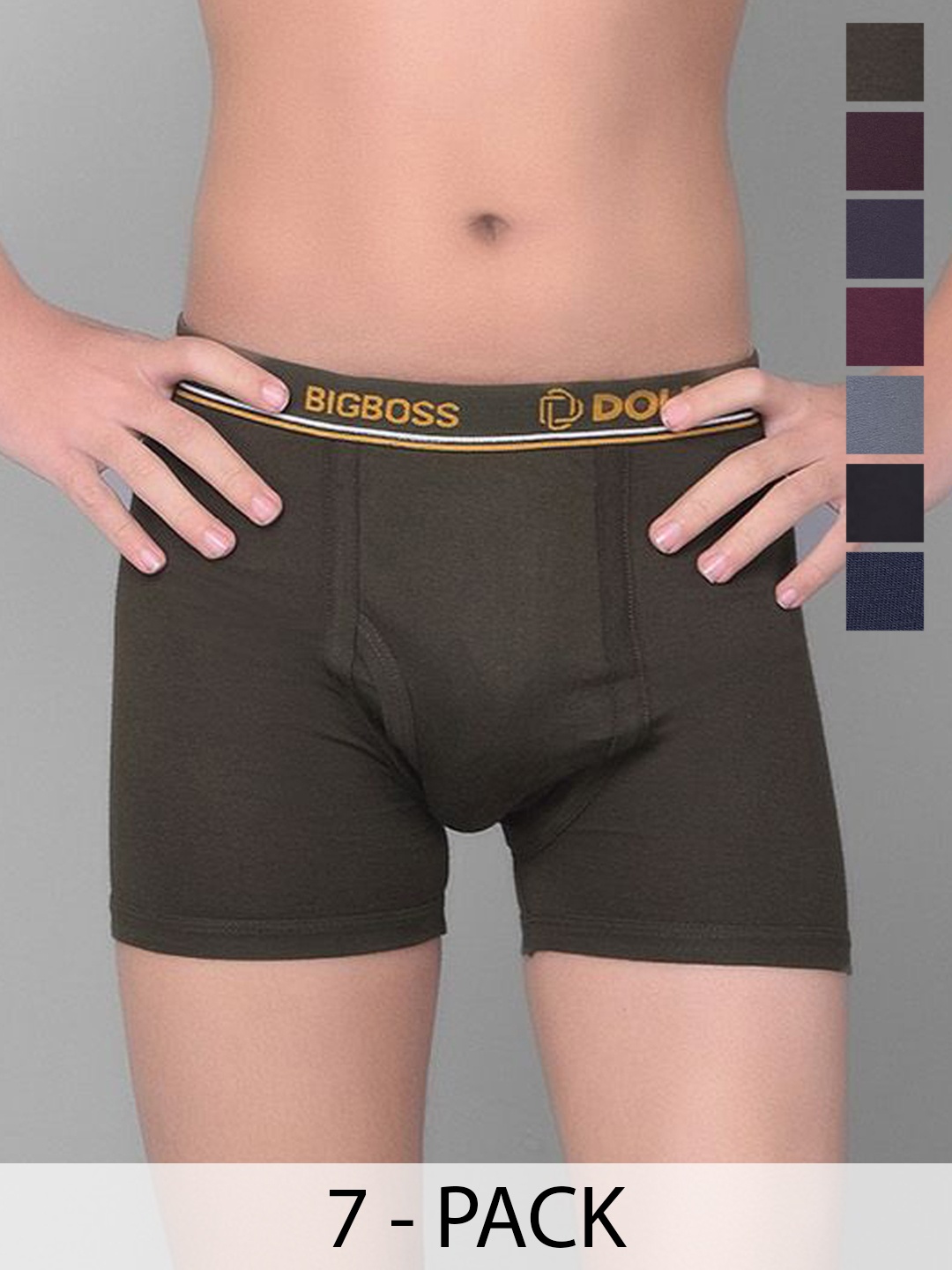 

Dollar Bigboss Boys Pack Of 7 Assorted Trunk