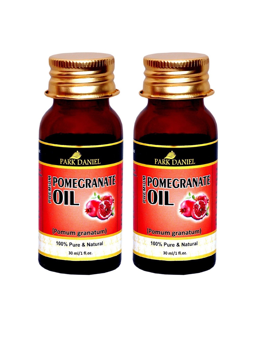 

Park Daniel Set Of 2 Premium Pomegranate Oil - 30 ml Each, Transparent