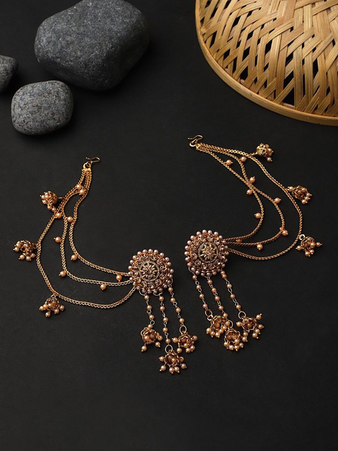 

CARDINAL Classic Drop Earrings, Gold