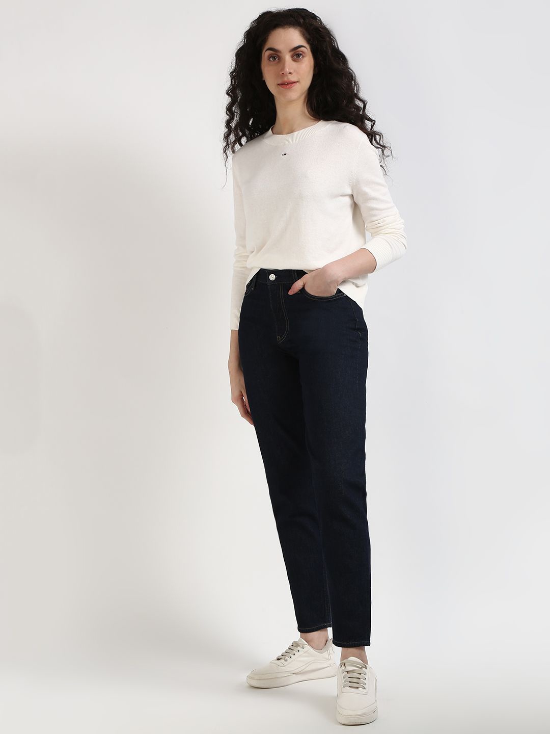 

Tommy Hilfiger Women Fashion Sweater, White