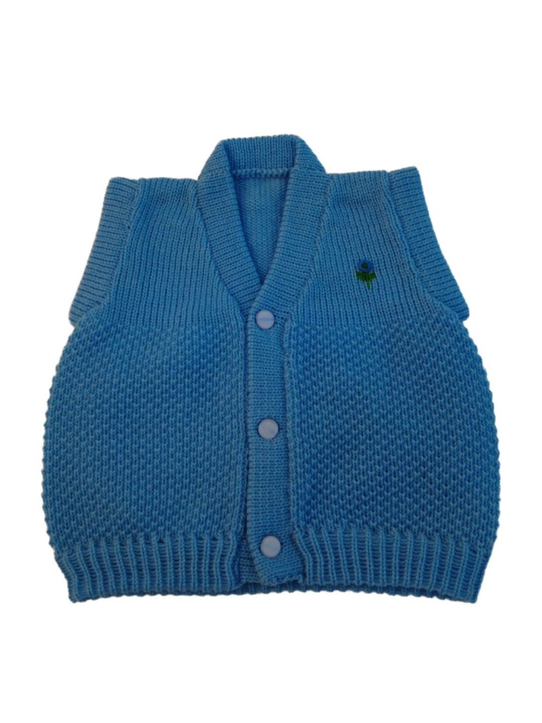 

CUBS & HUGS Kids Woollen Cardigan, Blue