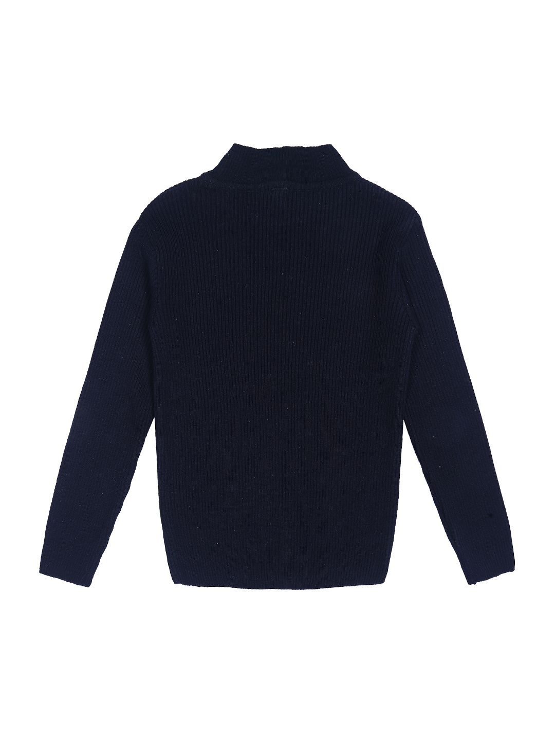 

Gini and Jony Girls Ribbed Long Sleeves Pullover, Navy blue