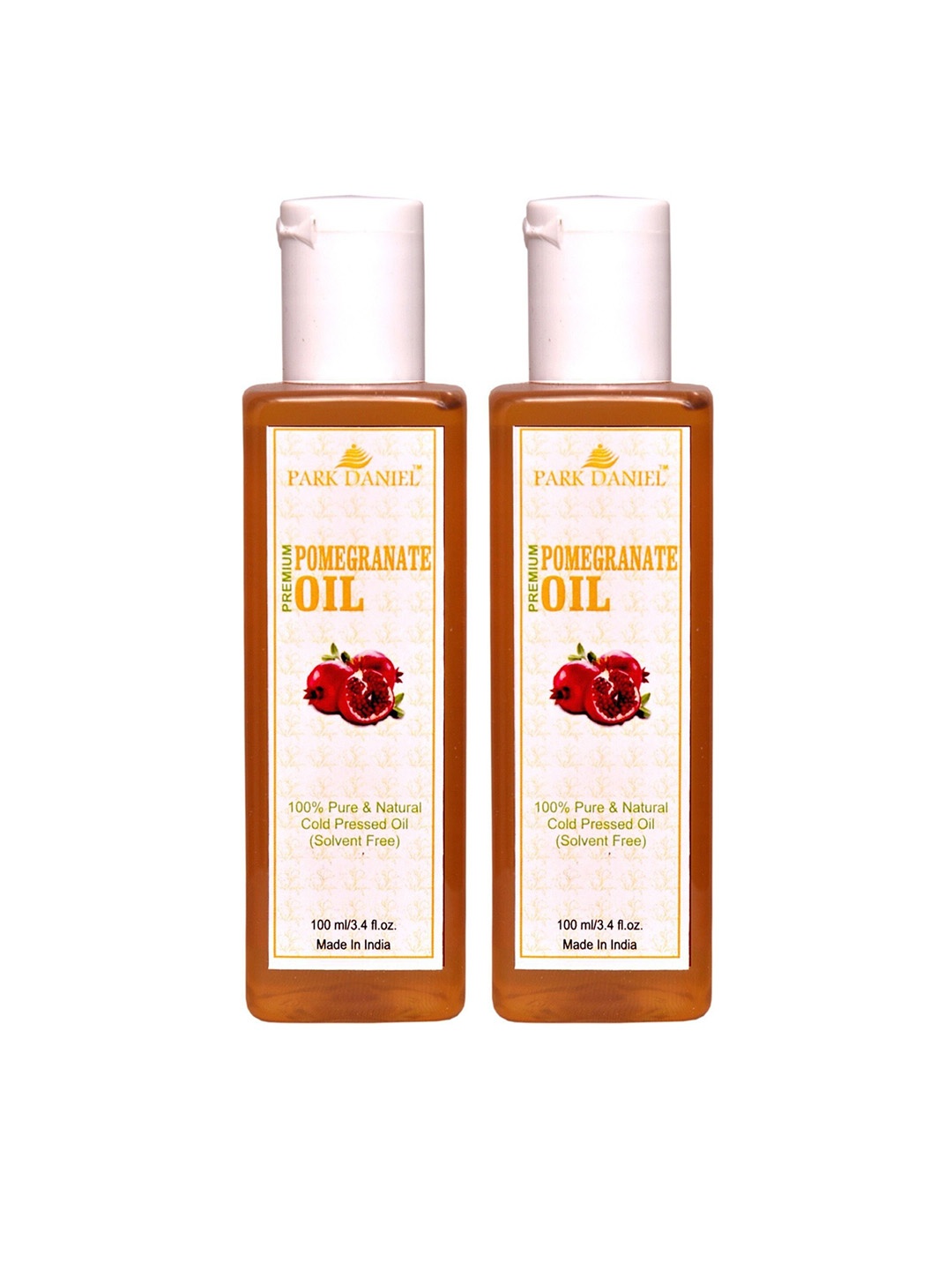 

Park Daniel Set Of 2 Pomegranate Oil - 100 ml Each, Transparent
