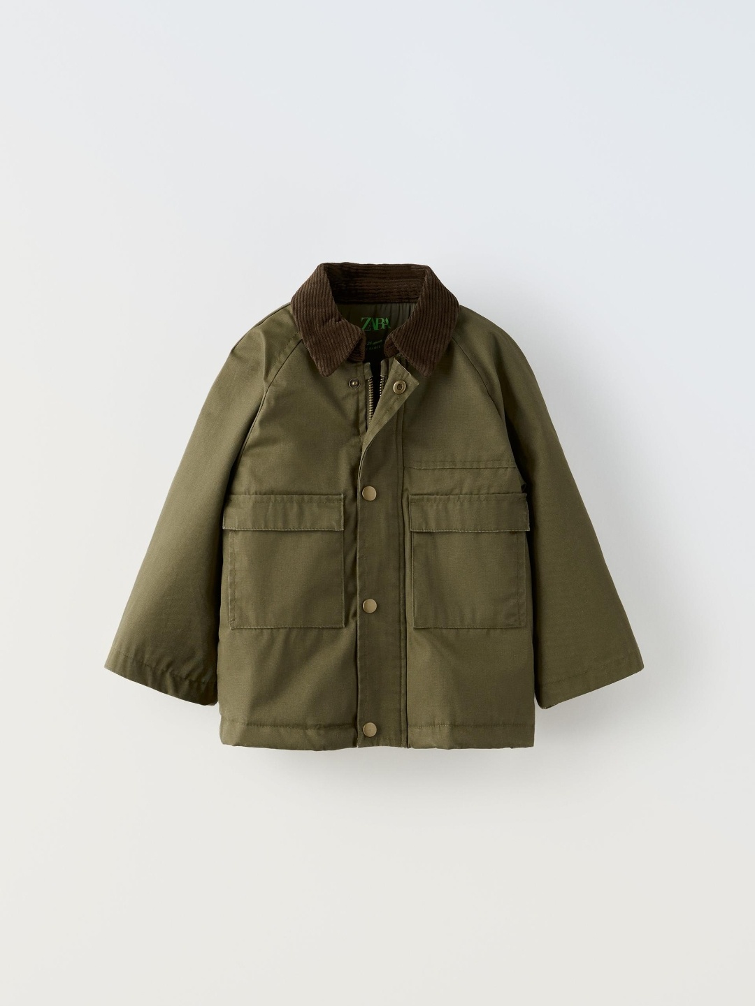 

ZARA Kids-Unisex Khaki Jackets