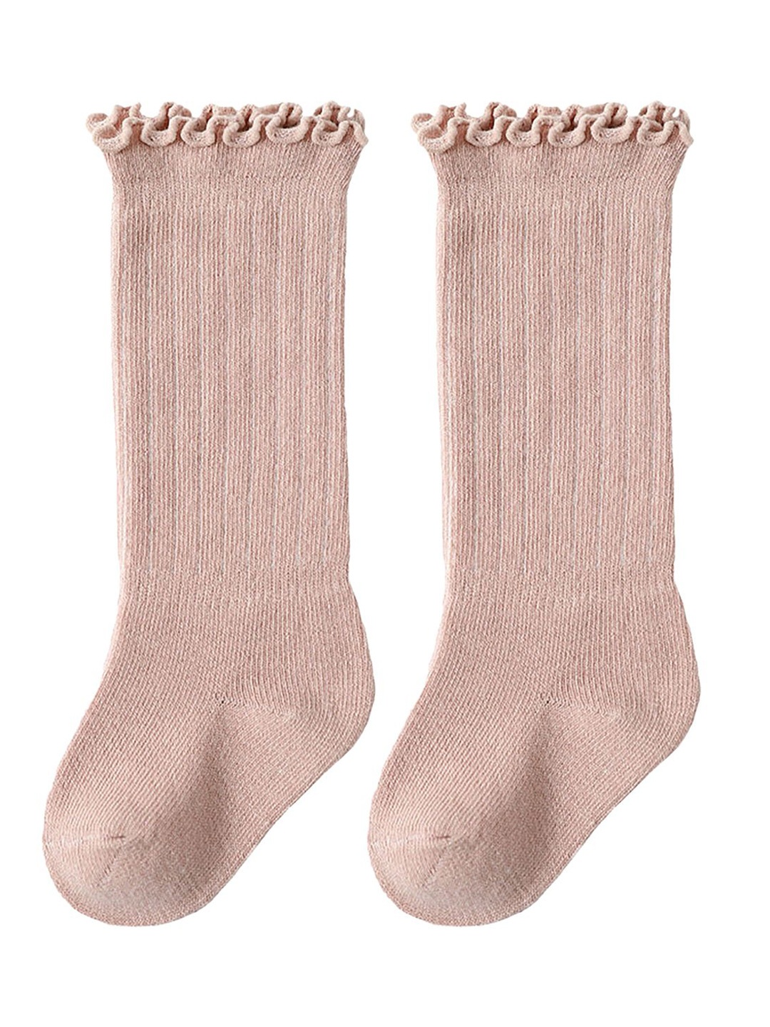 

SYGA Kids Infants Cotton Above Knee -Length Socks, Pink