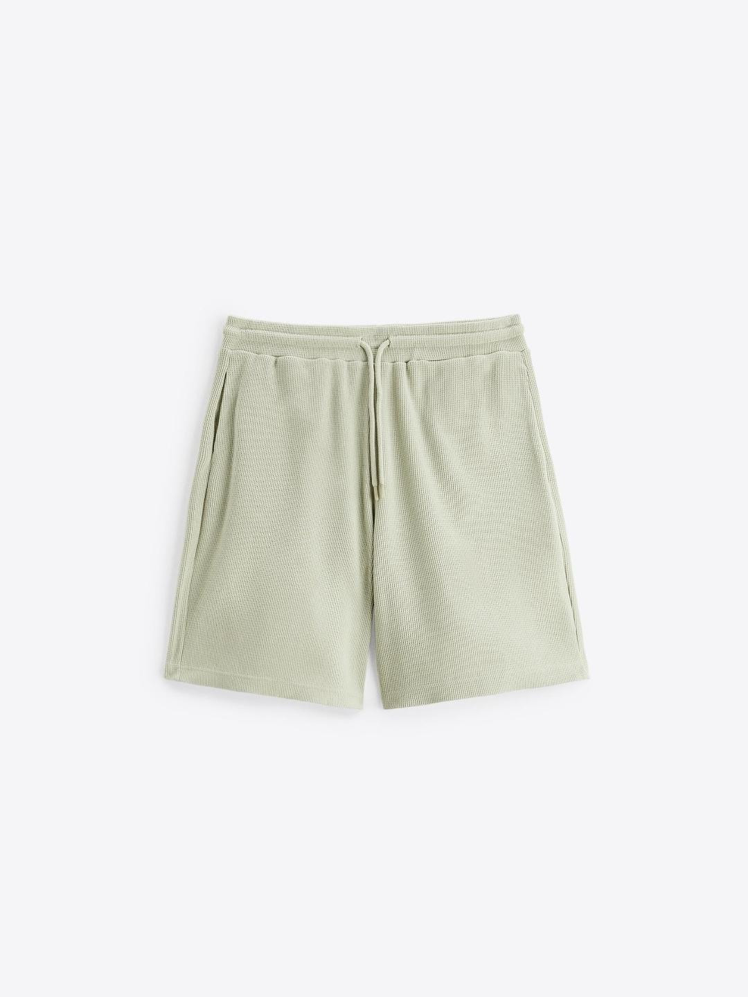 

ZARA Men Green Shorts