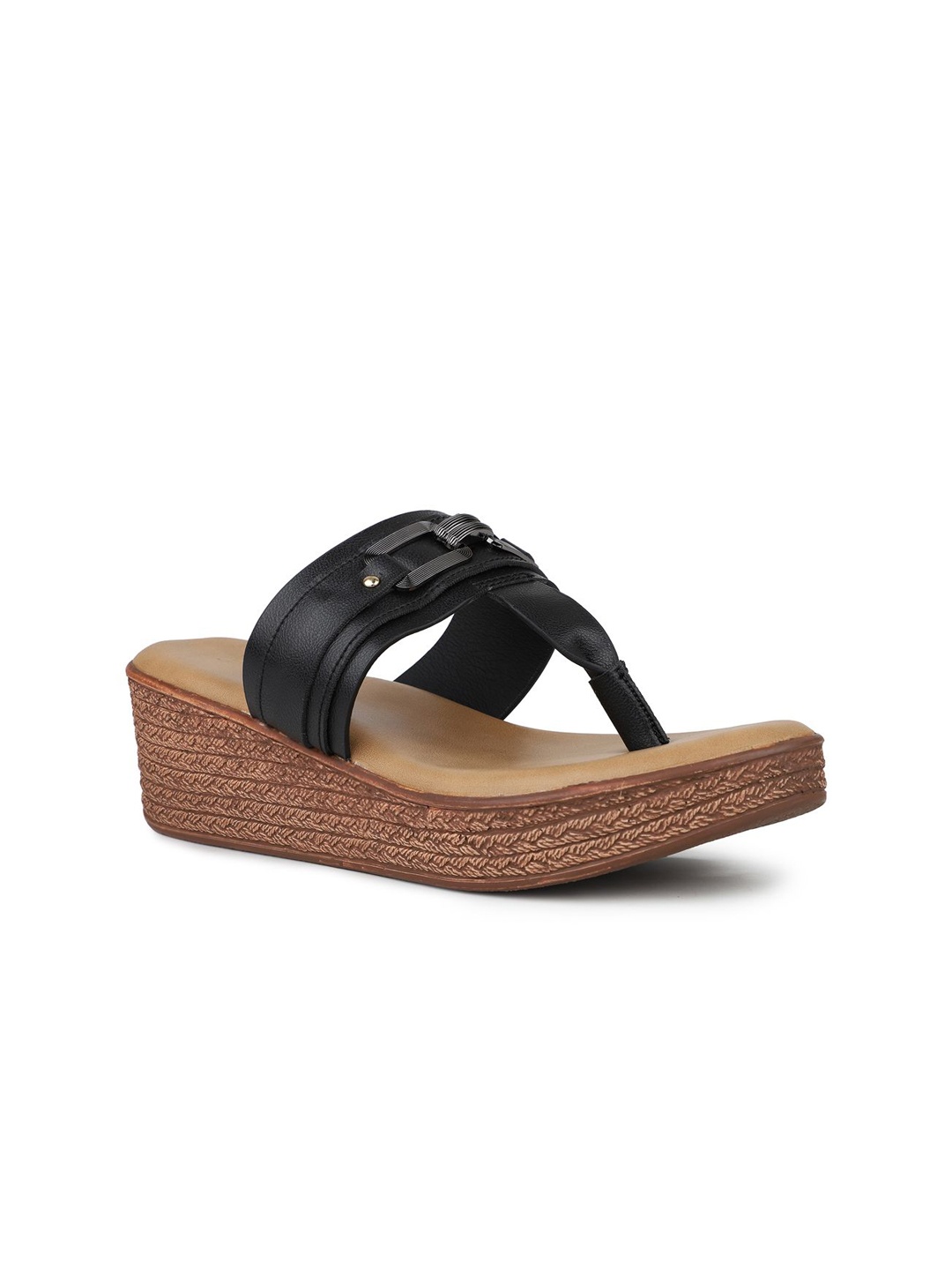 

Inc 5 Women Wedge Heel Sandals, Black