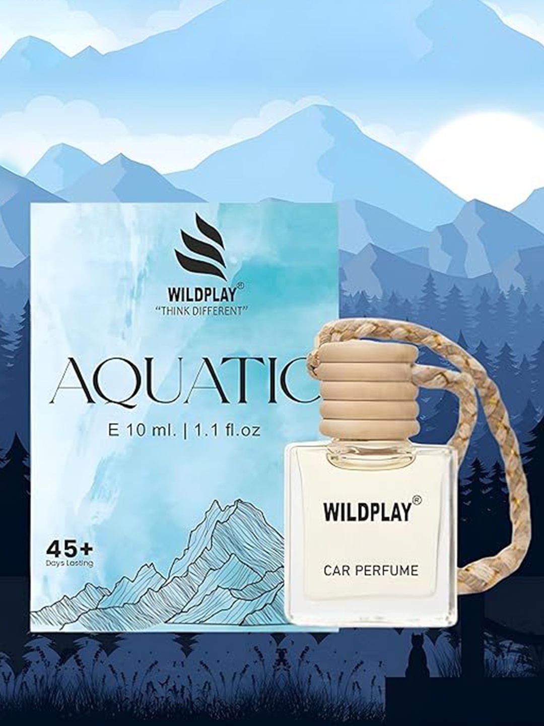 

WILDPLAY Aquatic Car Air Freshener - 10 ml, Blue