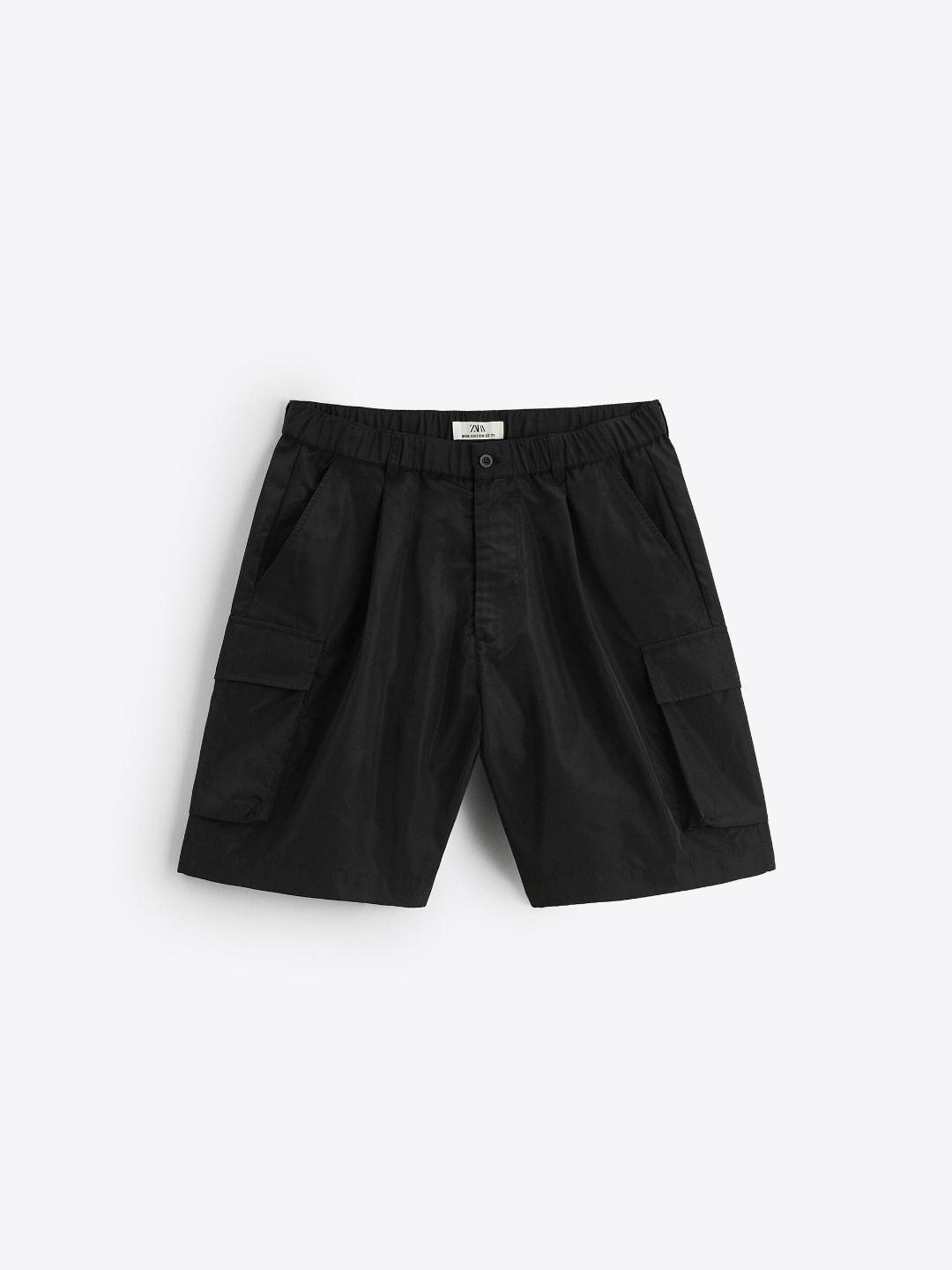 

ZARA Men Black Shorts